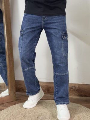 Sky Fade Baggy Denim Pant